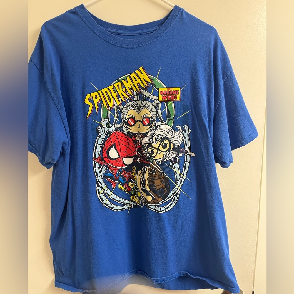 Marvel Blue Spider-Man T-Shirt
